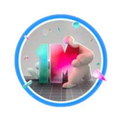 Awarded for achieving 1,000,000 overall effect impressions.
